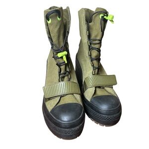 Converse Olive High-Tops size women’s 8